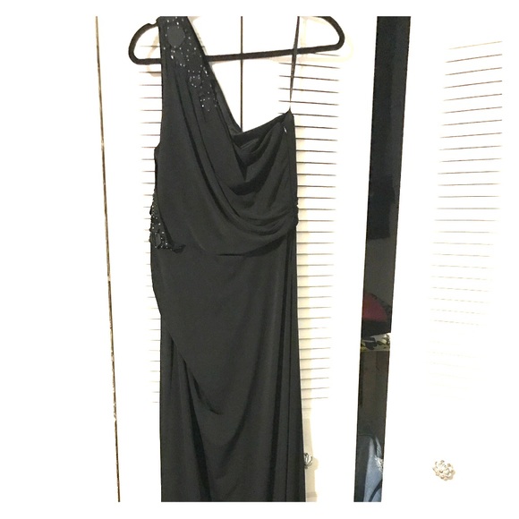 black evening gown designs